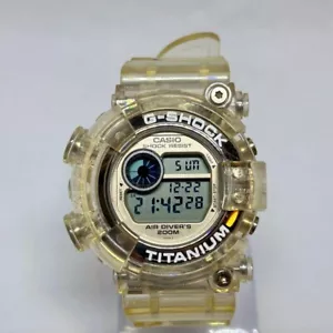 G-SHOCK DW-8201WC-9T FROGMAN Clear Mens Digital quartz Clear - Picture 1 of 15