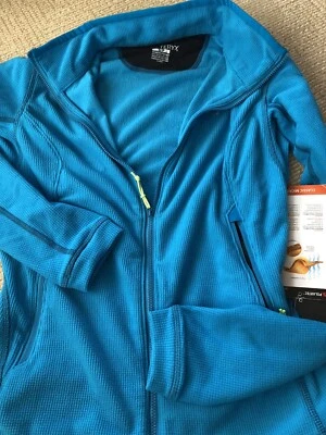 Chaqueta Arc'teryx Delta LT Mujer Cremallera Completa Nueva Verde/Azul Talla S, L, XL Foto 1 de 4