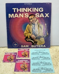 Sam Butera Thinking Mans Sax Jukebox Compact 33 Prima NUR COVER Titelstreifen - Bild 1 von 7
