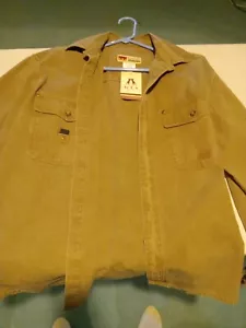 New Kakadu Traders Australia Station 5S06 Men's Canvas Workwear Shirt Size S - Picture 1 of 10