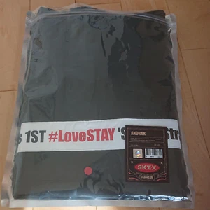 Sudadera con capucha Stray Kids Anorak SKZX talla GRATIS negra SKZ-X Straykids - Imagen 1 de 4
