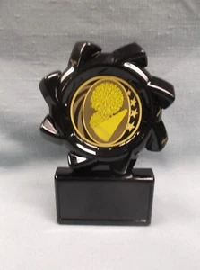 cheerleading gold star insert trophy black award party favor cheer - Bild 1 von 2