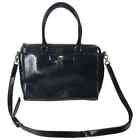 Kate Spade Women's Black Saffiano Patent Leather Satchel Handbags