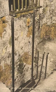 Grüße Nahaufnahme des berühmten Blarney Stone Irland 1954 Postkarte - Bild 1 von 2