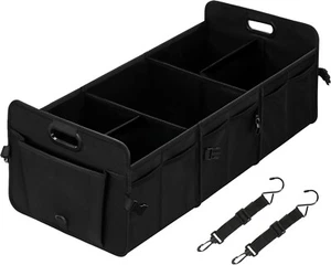 Simple Deluxe Car Trunk Organizer, Multi Compartments Collapsible Trunk Storage, - Picture 1 of 8