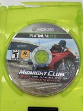 Midnight Club: Los Angeles Microsoft Xbox 360Complete Edition DISC ONLY Tested
