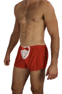 Mens Tuxedo Boxer Novelty Underwear Red Costume MalePower Brief - Picture 1 of 6