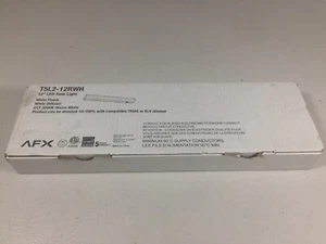 AFX Lighting T5L 12" Undercabinet LED Light, White - T5L2-12RWH - Hard Wire - Picture 1 of 5