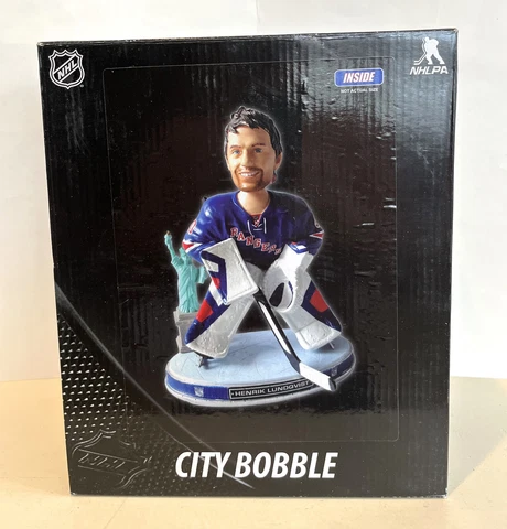 Henrik Lundqvist 2014 New York Rangers CITY Bobblehead FOCO ~ # 103 of 214 Cover