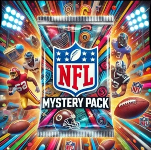 1$ NFL MYSTERY PACK!! Awesome Chase Cards! Relics, #d, Parallels and Autos! READ - Picture 1 of 3