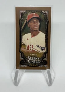 2024 Topps Allen Ginter Baseball Kyren Paris Mini Gold 56 RC Angels - Picture 1 of 1