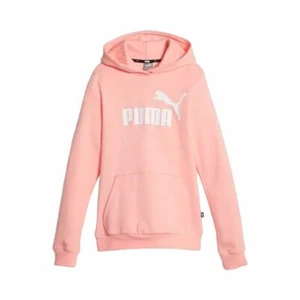 Children’s Sweatshirt Puma Ess Logo Fl Salmon - Picture 1 of 5