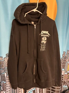 Dirt Bike Kidz DBK Ride and destroy XL full zip hoodie - Picture 1 of 5