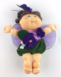 "Muñeca Cabbage Patch Kids Garden Fairies 1995 mini bebé 8"" usada en excelente estado" - Imagen 1 de 7