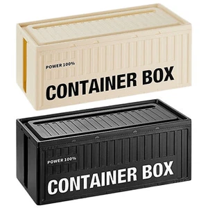 Cable Organizer Box Cord Storage Box Management Cable Organizer - Picture 1 of 14