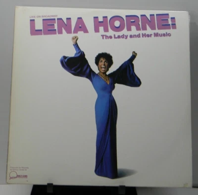 LENA HORNE "THE LADY AND HER MUSIC" LIVE ON BROADWAY~1981 QWEST 2QW 3597 EX/NM - Imagem 1 de 4