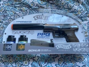 Umarex Walther PPQ Combat Kit 6mm Spring Airsoft Pistol w/ Bonus Items - 2272545 - Picture 1 of 1