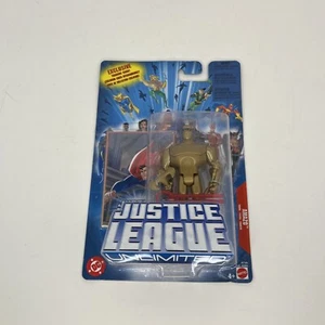 DC Universe Justice League Unlimited Amazo Gold mit Trading Card 2005 Mattel - Bild 1 von 6