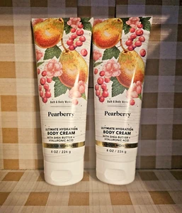2 Bath & Body Works PEARBERRY Ultimate Hydration Body Cream NEW - Picture 1 of 3