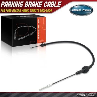 Cable de freno de estacionamiento delantero para Ford Escape Mazda Tribute 2001-2004 transmisión manual Foto 1 de 4