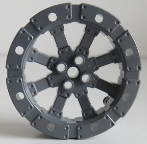 LEGO - Rad / Wikinger Wagenrad D 55 mm, dunkel blaugrau # 55817 - Bild 1 von 3