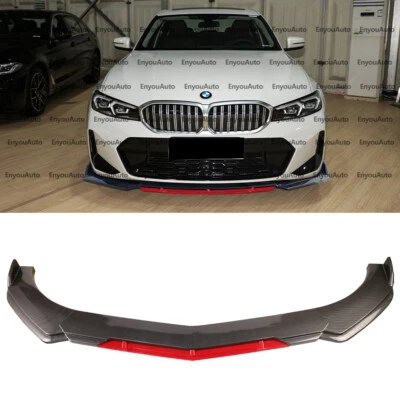 For BMW 640i 650i Coupe Series Front Bumper Lip Spoiler Splitter Carbon Fiber - Image 1 of 4