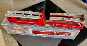 Rare 1950s Dinky Supertoys Dinky 983 Auto Service Car Carrier and Trailer Boxed - Picture 1 of 5