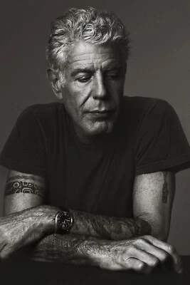 Anthony Bourdain Poster Wall Art Home Decor Photo Prints 16x24, 20x30, 24x36"