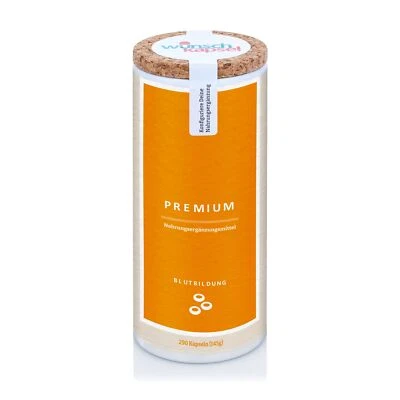 Wunschkapsel BLUTBILDUNG Premium Ergänzung | 290 Kapseln Inhalt - Bild 1 von 4