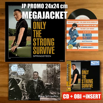 JAPAN PROMO MEGAJACKET +MAG+FLYER+ BRUCE SPRINGSTEEN ONLY THE STRONG SURVIVE CD - Bild 1 von 4