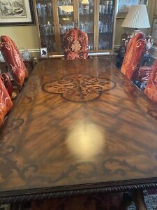MAITLAND SMITH dining table and chairs used.  Original Cost $25,000