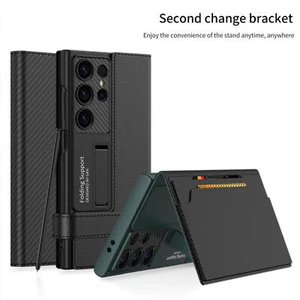 For Samsung S25 Ultra Plus S24 Shockproof Wallet Case Stand Leather Flip Cover - Picture 1 of 15