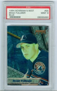 Brad Fullmer 1994 Bowman's Best Blue Rookie #55 PSA 9 MINT! KOSTENLOSER VERSAND! - Bild 1 von 2