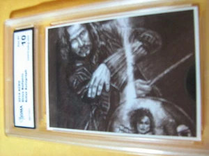SIRUS BLACK HARRY POTTER KÜNSTLER AUTO ACEO DRUCK 2014 BEWERTET MIT 10 - Bild 1 von 2