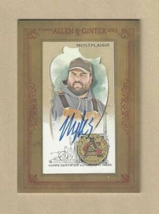 2023 Topps Allen & Ginter MYLES MONTPLAISIR Framed Mini Auto #MA-MMO - Bild 1 von 2