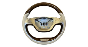 Mercedes-Benz OEM W222 S-Class Piano BROWN & Leather Steering Wheel - Picture 1 of 7
