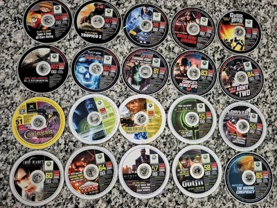 Xbox Microsoft Official Magazine Demo Game Disc Lot 71 Assortment  - Image 1 of 4