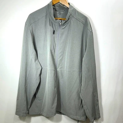 Graham Luxe  men’s gray full zip golf jacket size 3 XL. - Image 1 of 4