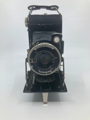 Appareil photo à soufflet Lumière – Anastigmat FIDOR 1:6,3 f=9 cm – vers 1938 – - Photo 1/4