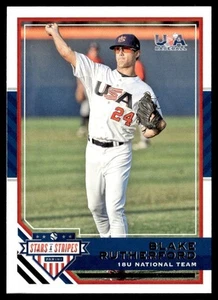 2017 Panini Stars and Stripes Blake Rutherford USA #77 - Picture 1 of 2