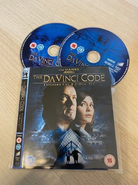 The Da Vinci Code: Extended Cut Blu-Ray (2011) NO CASE - Image 1 of 1
