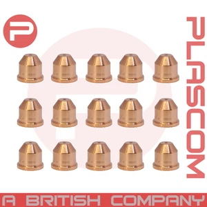 BK14300-11 - Lincoln Flex Cut LC125M Nozzle - 125A Compatible Pack of 15 - Picture 1 of 2