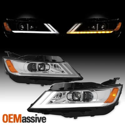 [Señal LED DRL SWITCHBACK] Para Chevy Impala 2014-2020 Proyector Faro Lámpara Foto 1 de 4