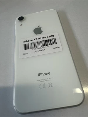 Apple iPhone XR 64GB White Pristine Unlocked 100% Battery Health - Next Day UK - Image 1 of 4