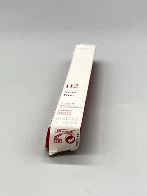 Clarins Brow Duo define y fija cejas de larga duración - tono 02 castaño rojizo Foto 1 de 2