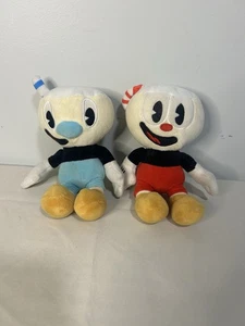 Menge 2 Funko Cuphead und Mugman 9 Zoll Plüschtier Stofftier Spielzeug - Bild 1 von 5