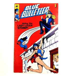 Blue Bulleteer #1 F/VF AC Comics 1989 -Buy 5 Get 1 FREE + Combine Shipping - Picture 1 of 2