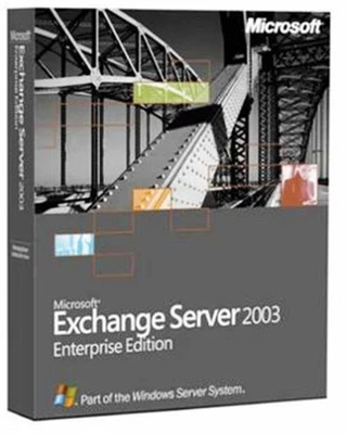 Microsoft Exchange Server 2003 Enterprise 32 bit & SP1 w/ 3 Keys & License - Image 1 of 2