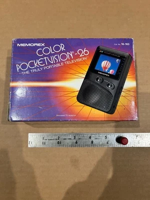 Vintage Memorex Color Pocketvision 26 - Imagem 1 de 4