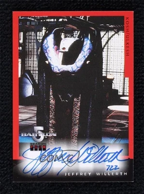 1998 SkyBox Babylon 5 Season 4 Auto Jeffrey Willerth #A8 18hi - Image 1 of 3
